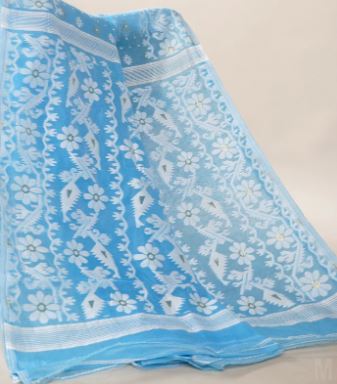 JAMDANI COTTON (WITH OUT BLOUSE)-VC170