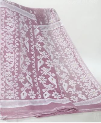 JAMDANI COTTON (WITH OUT BLOUSE)-VC171